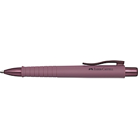 Faber-Castell intrekbare balpen Poly Ball XB, XB navulling, bordeaux