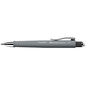 FABER-CASTELL vulpotlood Poly Matic, dikte vulling 0,7 mm, navulbaar, grijs