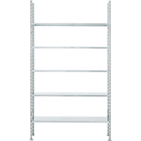 Fachbodenregal FBR 2200, Grundregal, 1345 x 300 mm, 5 Böden