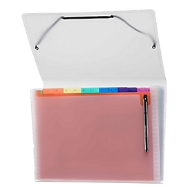 Fächermappe Kolma Daily Easy, A4, KolmaFlex, 13-teilig, rainbow