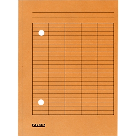 FALKEN documentenmap, A4, karton, oranje