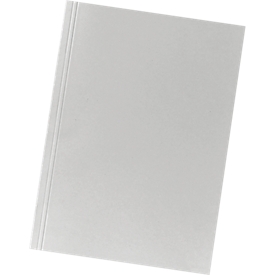 FALKEN File covers, DIN A4, cardboard, grey