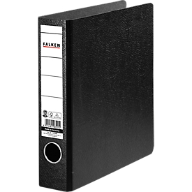 Falken ordner, A5 staand, zwart, rugbreedte 50 mm