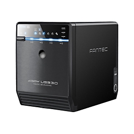 FANTEC QB-35US3-6G - Festplatten-Array - 4 Schächte (SATA-600) - SATA 3Gb/s, USB 3.0 (extern)