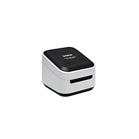 Farb-Etikettendrucker Brother VC-500W, bis 50 mm Druckbreite, 313 dpi, 8mm/s, USB, WLAN, Zink-Druck