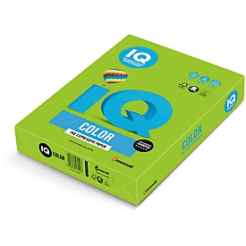 Farbiges Kopierpapier Mondi IQ Color Intensivfarbe, DIN A4, 80 g/m², maigrün, 1 Paket = 500 Blatt