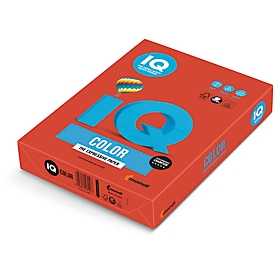 Farbiges Kopierpapier Mondi IQ Color Intensivfarbe, rot