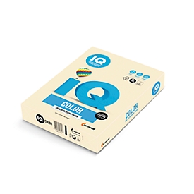 Farbiges Kopierpapier Mondi IQ Color Pastellfarbe, DIN A4, 160 g/m², chamoisgelb, 1 Paket = 250 Blatt