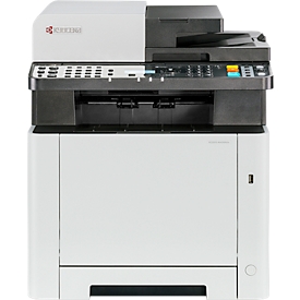 Farblaser Multifunktionsdrucker Kyocera ECOSYS MA2100cfx, 4-in-1, USB 2.0/LAN, Auto-Duplex/Mobildruck, bis A4, inkl. CMYK-Toner