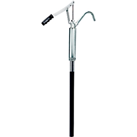 Fasspumpe CEMO, Stahlrohr, 0,3 l/Hub, Auslaufkrümmer, für 60/200 l Fässer
