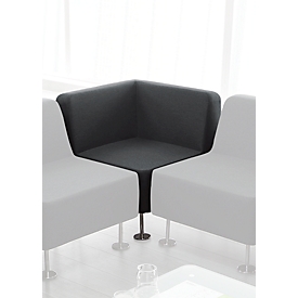 Fauteuil d'angle Wall In, anthracite