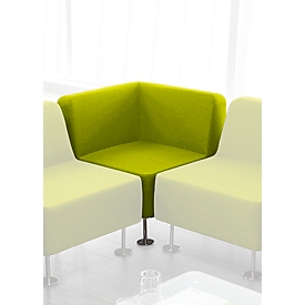 Fauteuil d'angle Wall In, vert