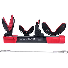 Federspanner-Satz, 6-tlg, max. Belastung 1800kg
