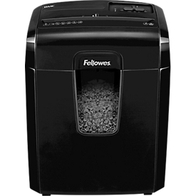 Fellowes Aktenvernichter 8MC, 3 x 10 mm Mikropartikel, für gelegentliche Nutzung