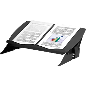 Fellowes Easy Glide document holder, tiltable, ergonomic, black/grey