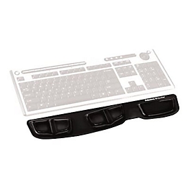Fellowes Keyboard Palm Support - Tastaturplattform mit Handgelenkstütze - Schwarz
