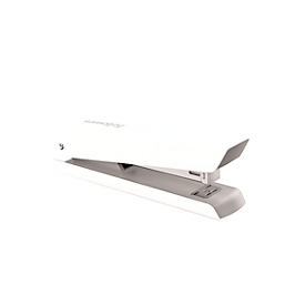 Fellowes LX820™ nietmachine, stevige strips, tot 20 vel, 24/6 of 26/6 nietjes, Microban® antibacteriële technologie, wit