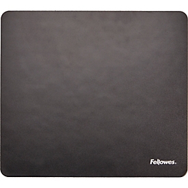 Fellowes Mauspad, Design Schwarz, 85 % PCR-Material, B 203 x T 2 x H 228 mm, schwarz