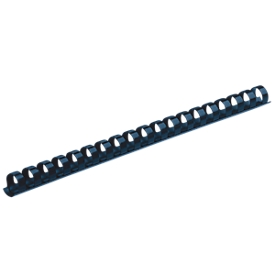 Fellowes Plastik-Binderücken, Format 8 mm, 100 Stück, f. Plastikbindemaschinen, blau, 100 Stück