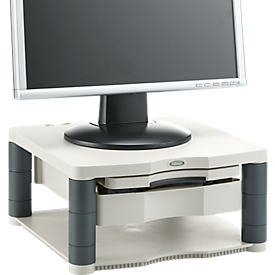 Fellowes Premium Monitor-Ständer Plus, höhenverstellbar, grau/anthrazit