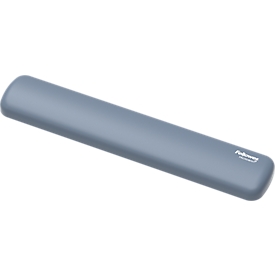 Fellowes Repose-poignets pour clavier Breyta, pour clavier compact, avec protection Microban®, caoutchouc, L 320 x l 60 x H 17,5 mm, bleu marine