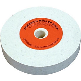 Felt polishing wheel Ø125xW20x20mm wool felt MÜLLER