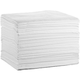 Feuilles d'absorption pour les huiles T151,  390 x 530 mm, 200 chiffons