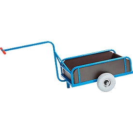 Fietskar - met zijwanden - 790 x 435 mm - 200 kg - luchtbanden