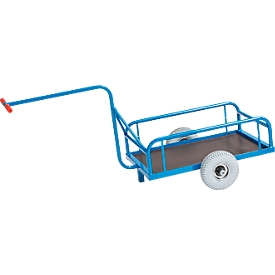 Fietskar - zonder zijwanden - 790 x 435 mm - 200 kg - luchtbanden