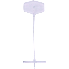 Fil de couture METO®, pour la fixation d'étiquettes volantes sur des textiles fins, en plastique, couleur naturelle, longueur 40 mm, 10 000 pièces
