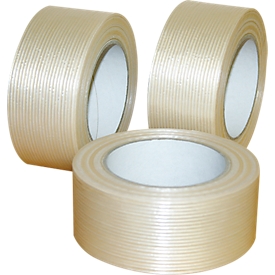 Filament tape, l. 50 mm x L 50 m, 18 rolls