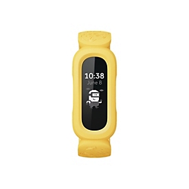 Fitbit Ace 3 - Minions Yellow - Aktivitätsmesser mit Band - Silikon - Minions Yellow - Handgelenkgröße: 116-168 mm
