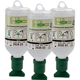 Flacon pour douche oculaire - 500 ml - 3 p.