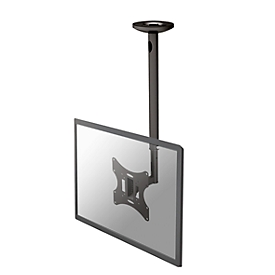Flatscreen-plafondhouder NewStar PLASMA-C060, tot 40", in hoogte verstelbaar, kantel-/zwenkbaar, zwart