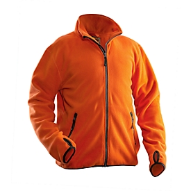 Fleece Jacke Jobman 5501 PRACTICAL, PSA-Kategorie I, orange, Polyester, M
