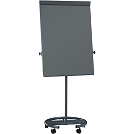 Flipchart mobile, anthracite métallique