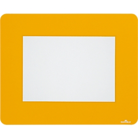 Floor marking window Durable, for indoor use, A5 format, non-slip, self-adhesive &amp; removable signal yellow, 10 pieces