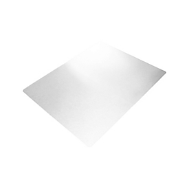 Floortex Advantagemat Plus vloerbeschermingsmat, rechthoekig, voor harde vloeren, geschikt voor vloerverwarming, L 1350 x B 1150 mm, APET, transparant