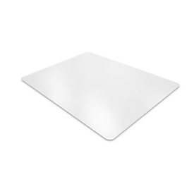 Floortex Valuemat Plus vloerbeschermingsmat, rechthoekig, voor harde vloeren, dikte 1,5 mm, L 1160 x B 1300 mm, PC, transparant