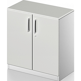 Flügeltürenschrank TETRIS SOLID, 2 OH, B 800 mm, abschließbar, mit Abdeckplatte
