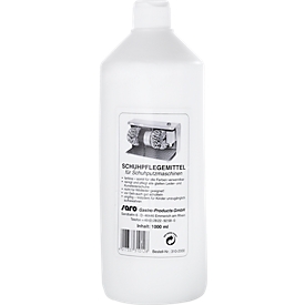 Flüssige Schuhpolitur für Schuhputzmaschinen, 1 Liter