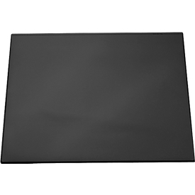 Folien-Schreibunterlage mit Vollsichtplatte, schwarz