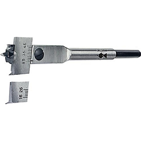 Foret de centrage Type 0500 Ø de perçage 15-45mm L.130mm tige 6-pans FISCH-TOOLS