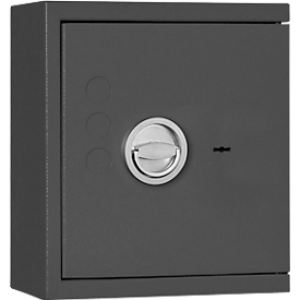 Format key safe STL 24, W 360 x D 170 x H 405 mm, 5 liters, graphite grey