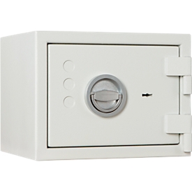 Format Tresor Sicherheitsschrank Seguro 10, Sicherheitsstufe S2, B 357 x T 310 x H 272 mm, 11 Liter, lichtgrau