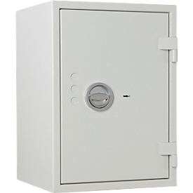 Format Tresor Sicherheitsschrank Seguro 40, Sicherheitsstufe S2, B 432 x T 425 x H 602 mm, 58 Liter, lichtgrau