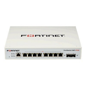 Fortinet FortiSwitch 108F-FPOE - Géré - L2+ - Gigabit Ethernet (10/100/1000) - Connexion Ethernet - supportant l'alimentation via ce port (PoE) - Grille de montage