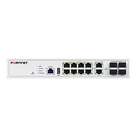 Fortinet FortiSwitch 110G-FPOE - Switch - managed - 2 x 10/100/1000/2.5G/5G (PoE++) + 8 x 10/100/1000/2.5G (PoE+) + 2 x 10 Gigabit SFP+ - Luftstrom Seite zu Rückseite - Desktop