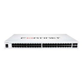 Fortinet FortiSwitch 148F-POE - Switch - managed - 24 x 10/100/1000 + 24 x 10/100/1000 (PoE+)