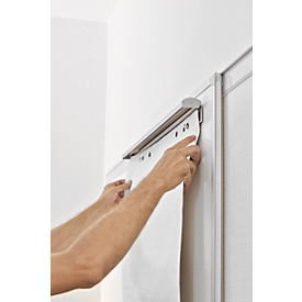 Franken Flipchart pad houder PRO, magnetisch of voor PRO bordsysteem, FDKMAG